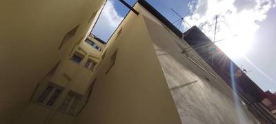 Fachada Posterior cimadevilla Gijón
