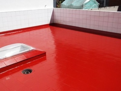 Impermeabilización de terraza con membrana líquida